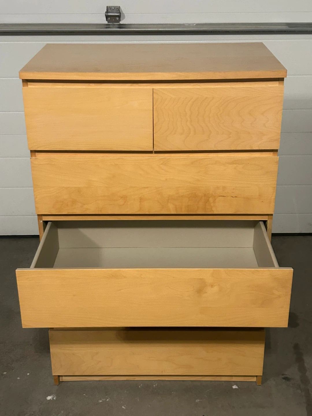 IKEA MALM Tall dresser oak colour - photo 4