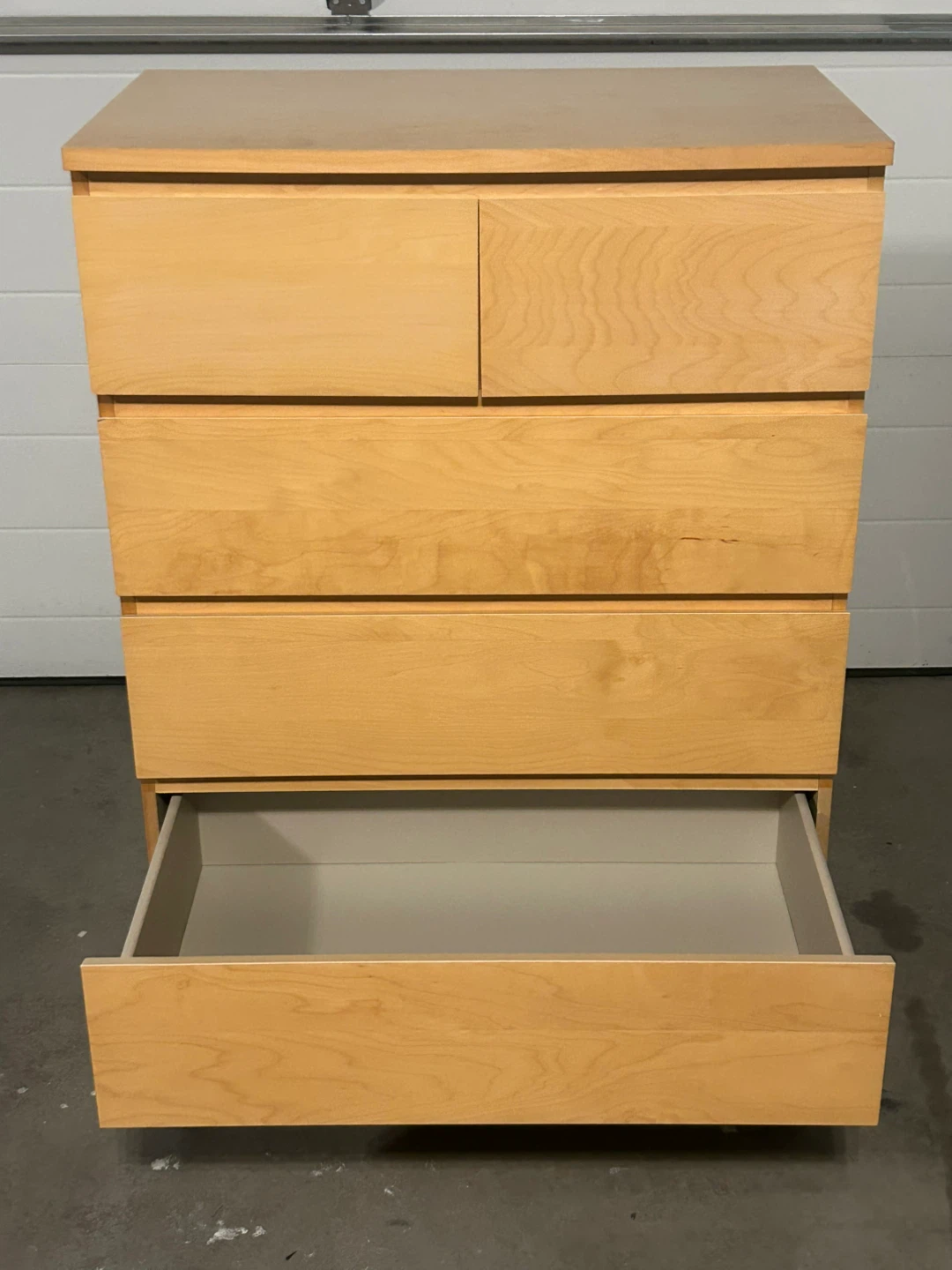 IKEA MALM Tall dresser oak colour - photo 5