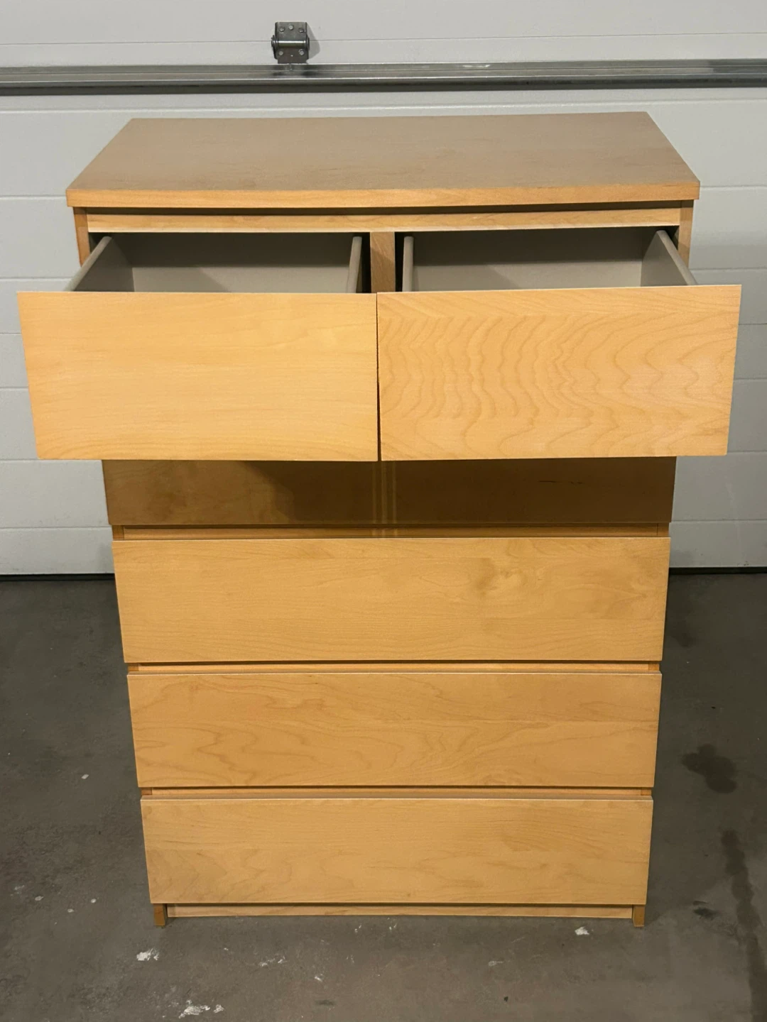 IKEA MALM Tall dresser oak colour - photo 2