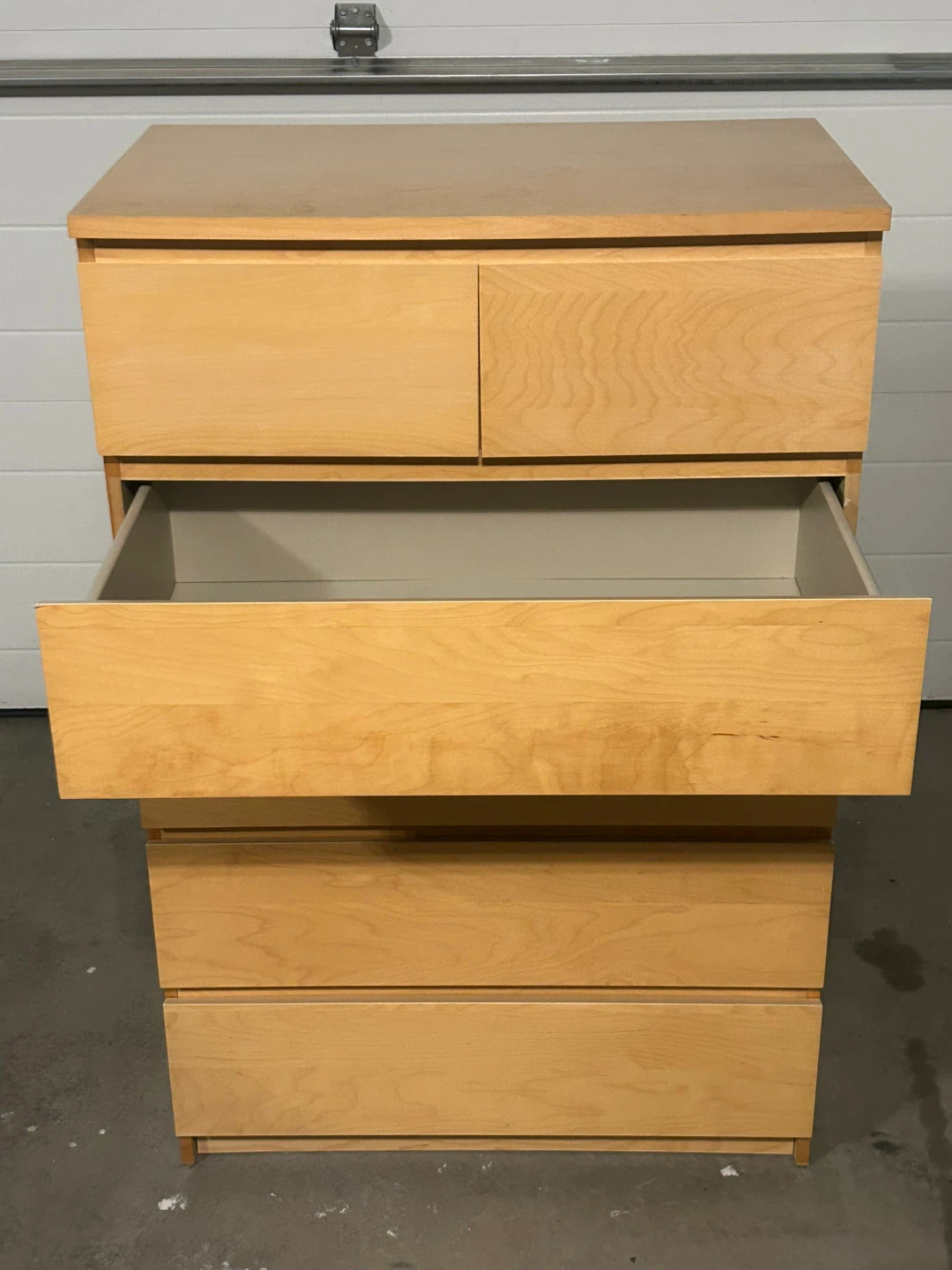 IKEA MALM Tall dresser oak colour - photo 3