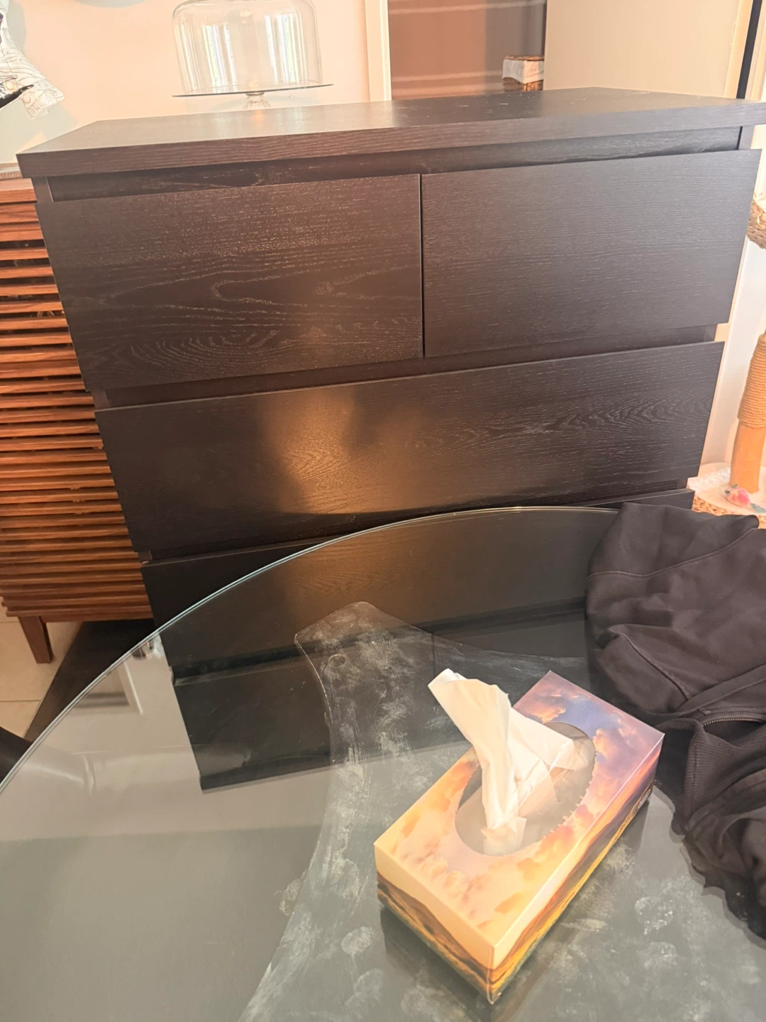 Dark Wood Dresser