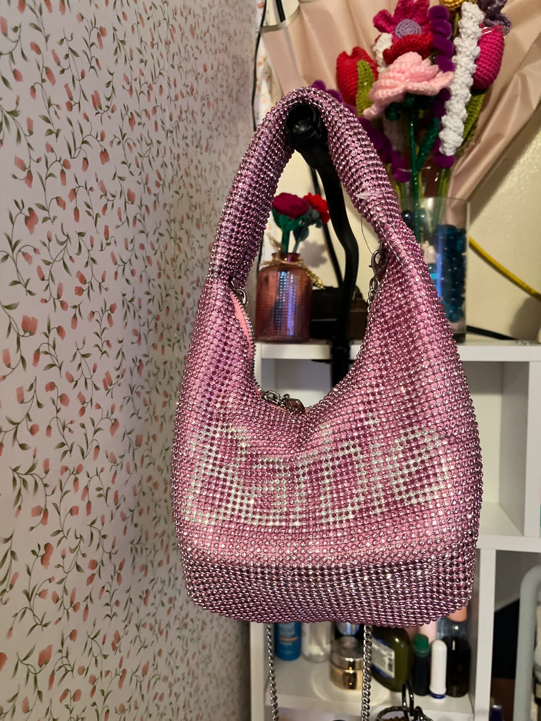ALDO X Barbie Rhinestone Purse NWT