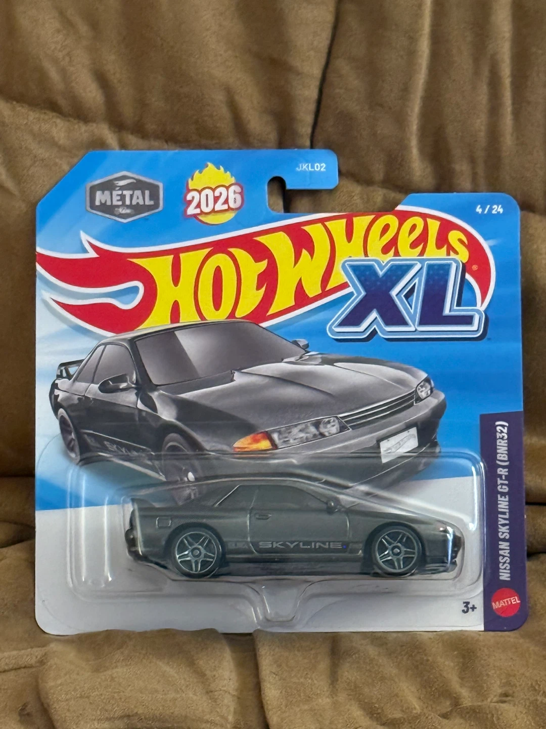 Hot Wheels XL Nissan Skyline GT-R (BNR32) Metal Die-Cast Car