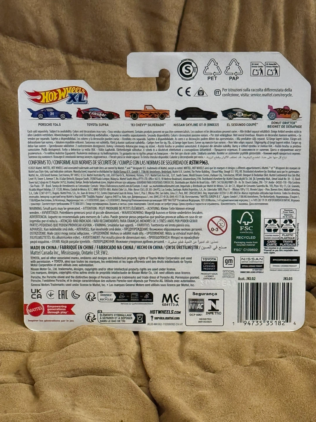 Hot Wheels XL Nissan Skyline GT-R (BNR32) Metal Die-Cast Car - photo 2