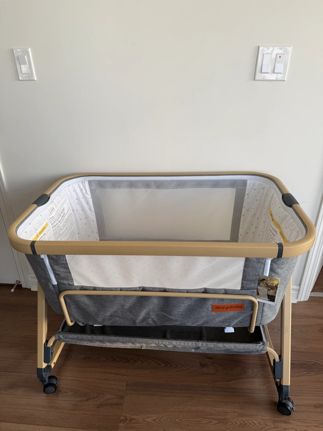 Maydolly 3-in-1 Baby Bassinet Bedside Crib - photo 2