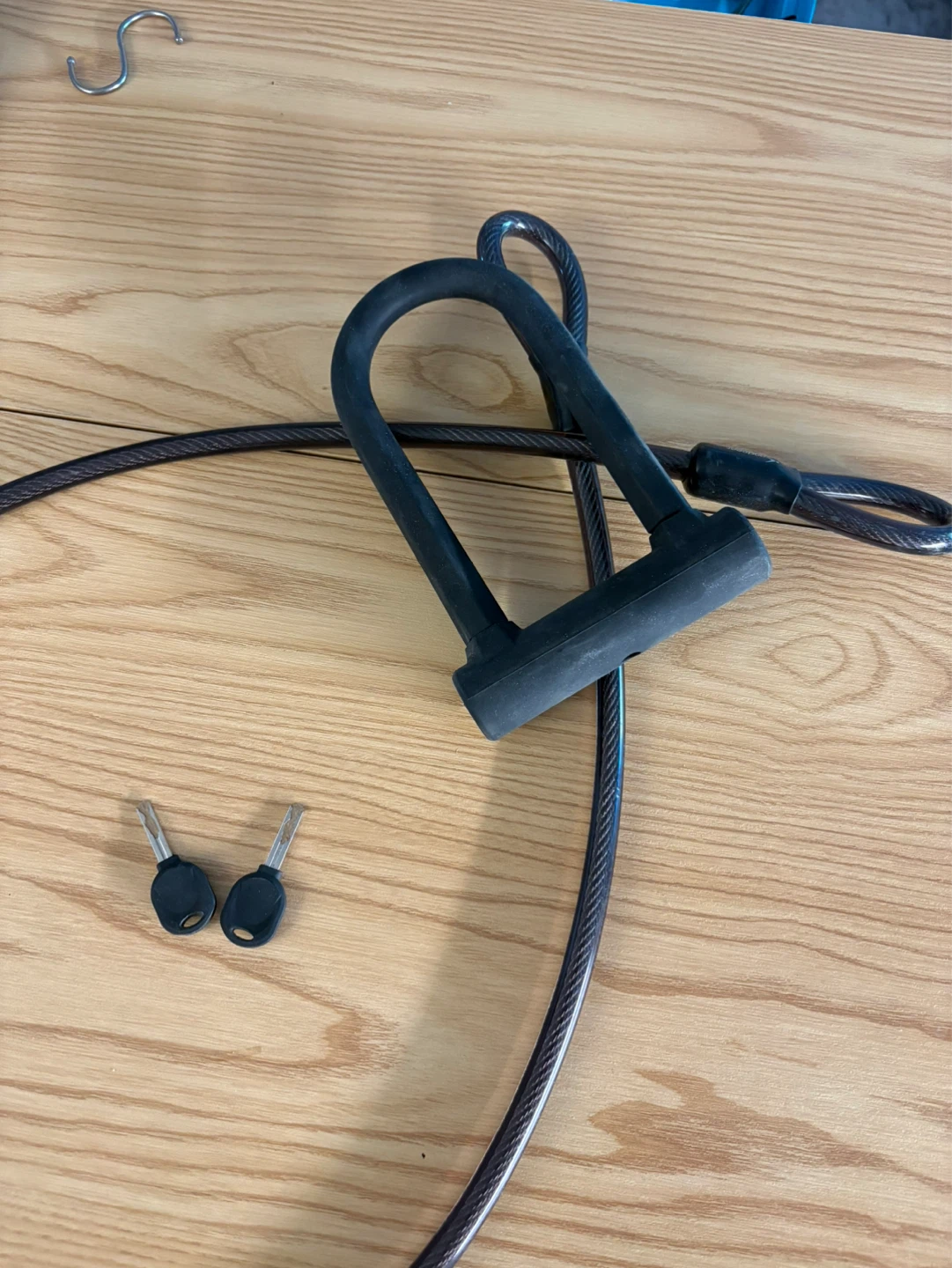 U-Lock and Cable Lock Set