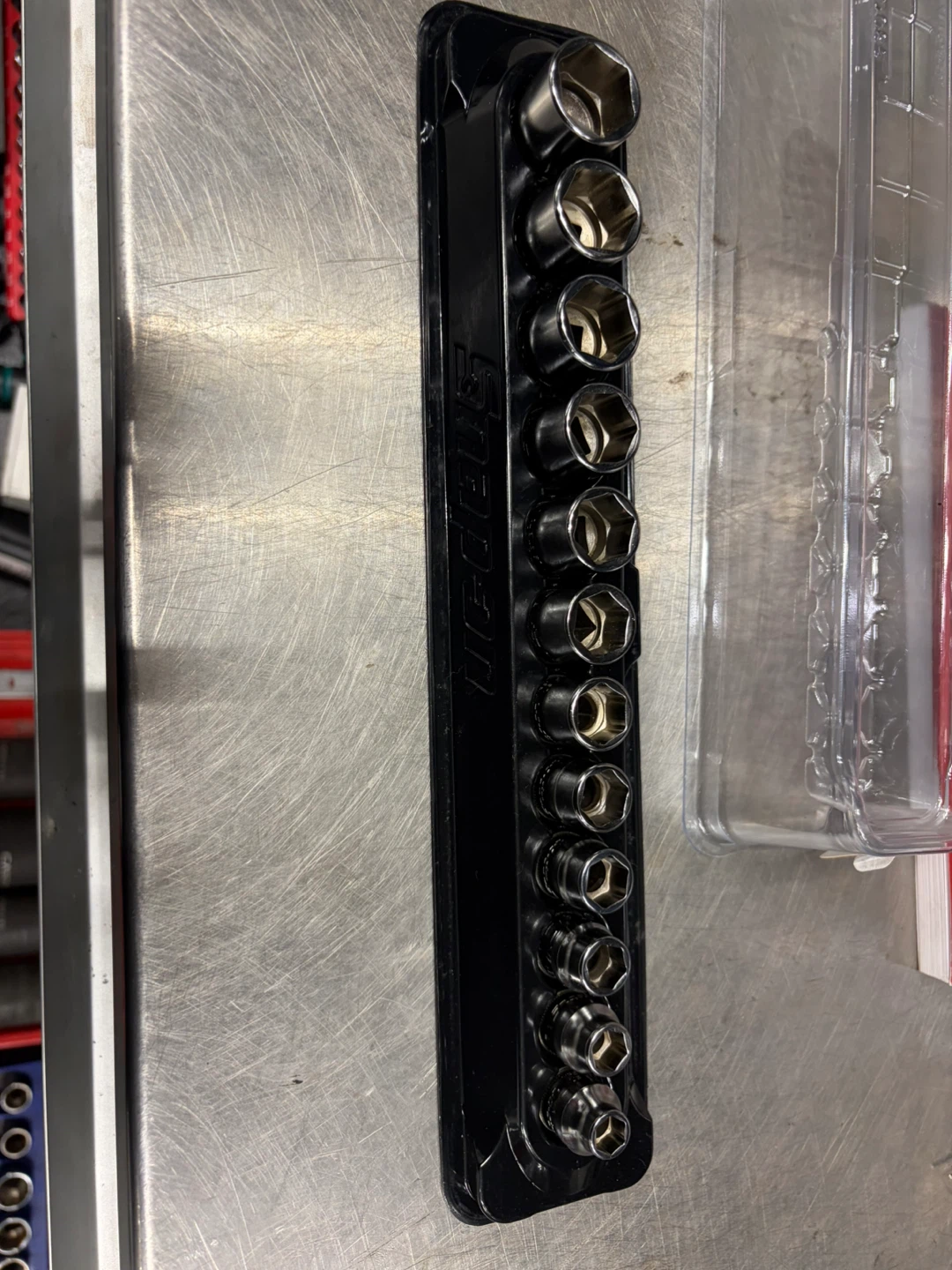 Snap-on 12 pc Metric Shallow Socket Set - photo 2