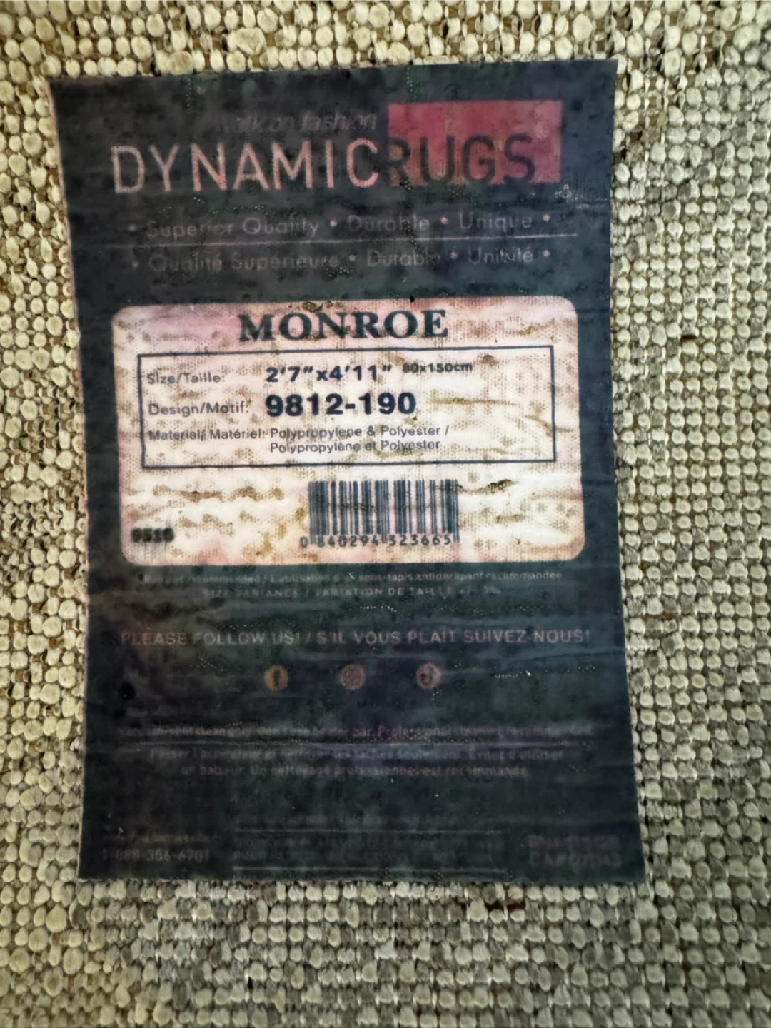 DYNAMIC Rugs Monroe 2'7" x 4'11" Area Rug - photo 3