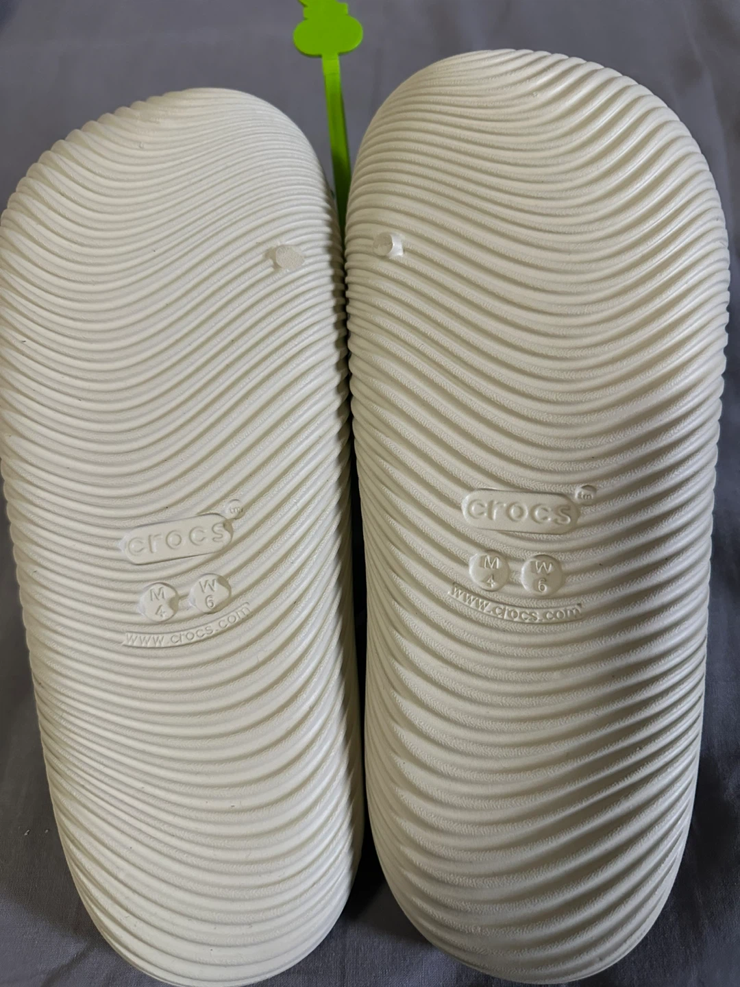 Crocs Mellow Recovery Slides - Bone - Size W6 - photo 2