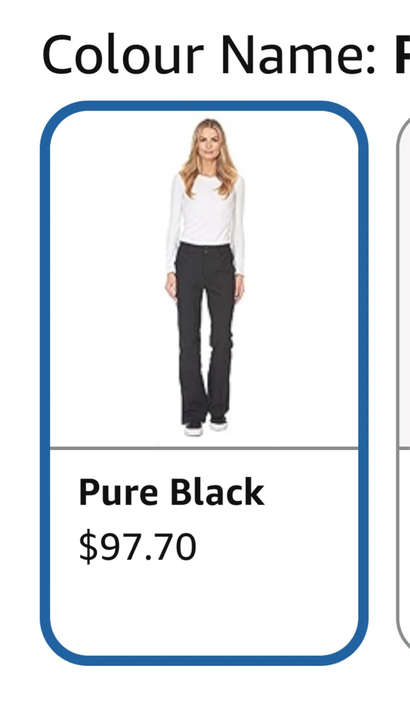 Black Small Ski Pants BIG DISCOUNT - photo 5