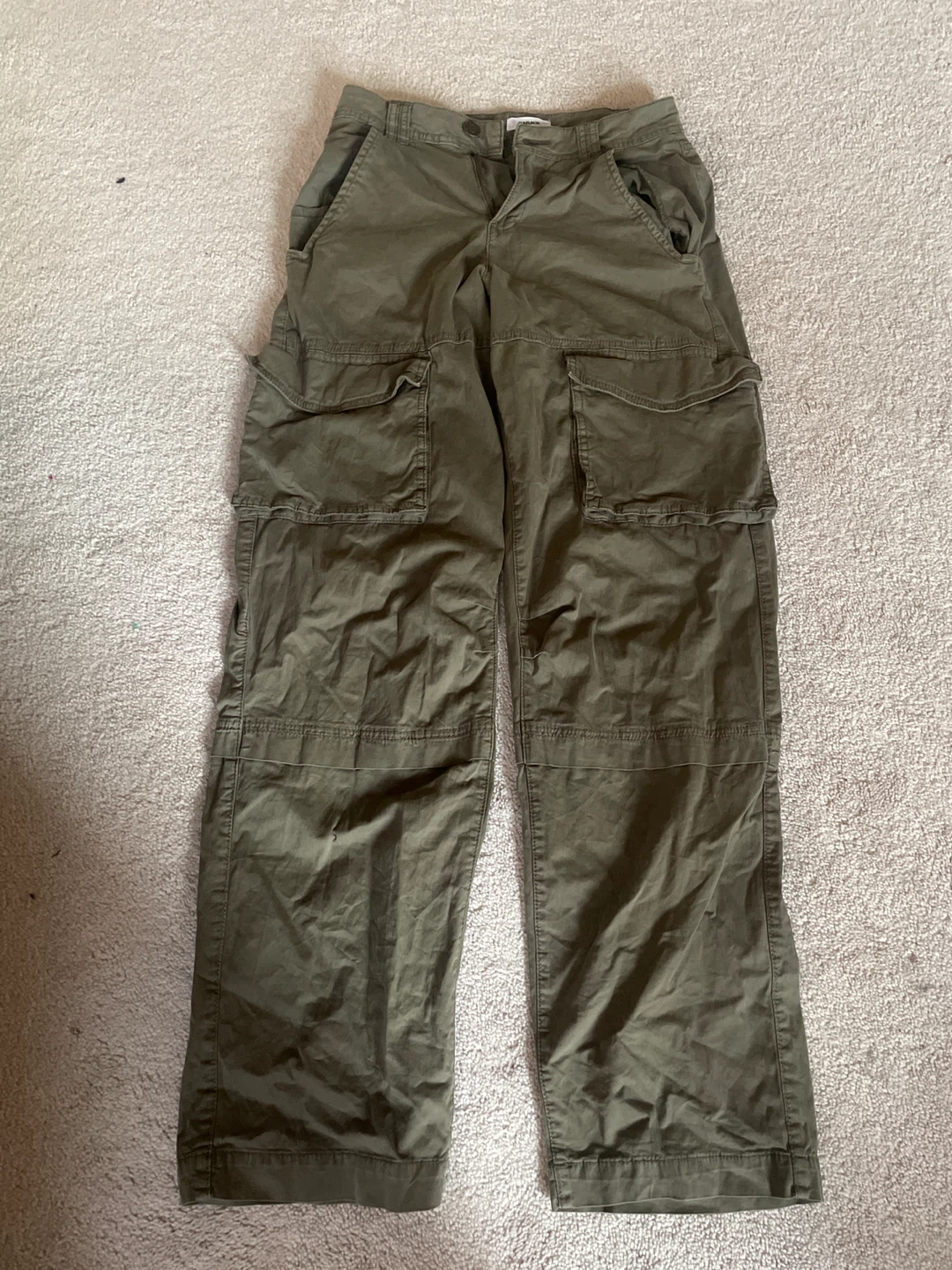 Garage Green Cargo Pants Size 0