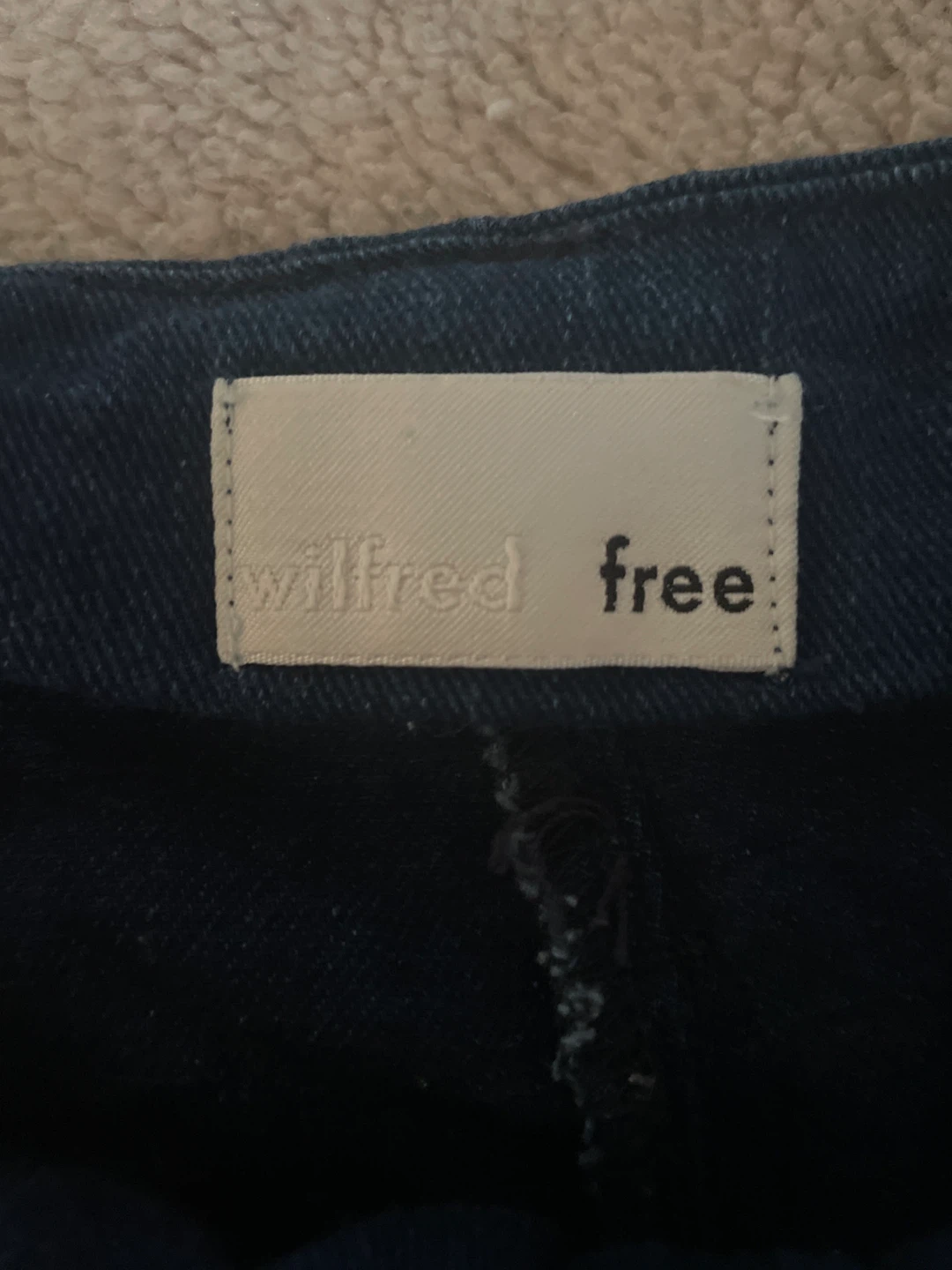 Wilfred Free Denim High-Waisted Shorts - photo 2
