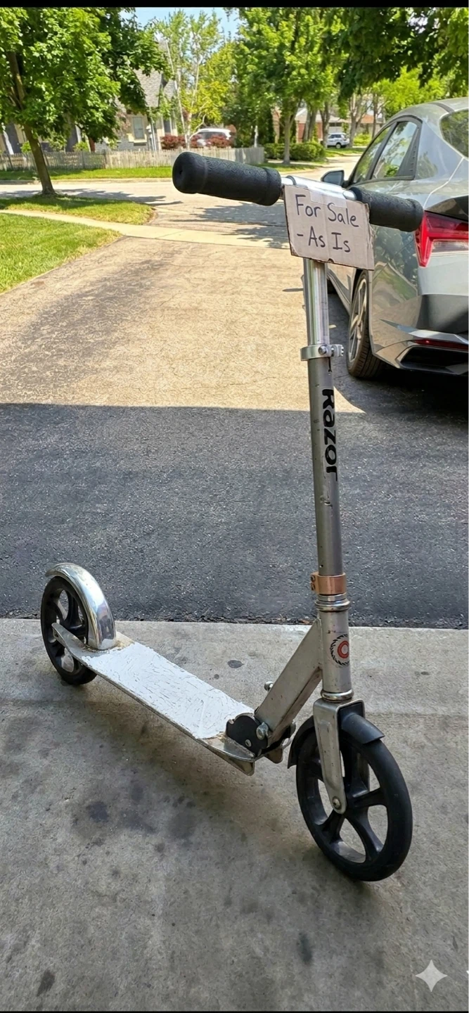 🛴 Razor Scooter (Big Wheels) - As Is 🛹