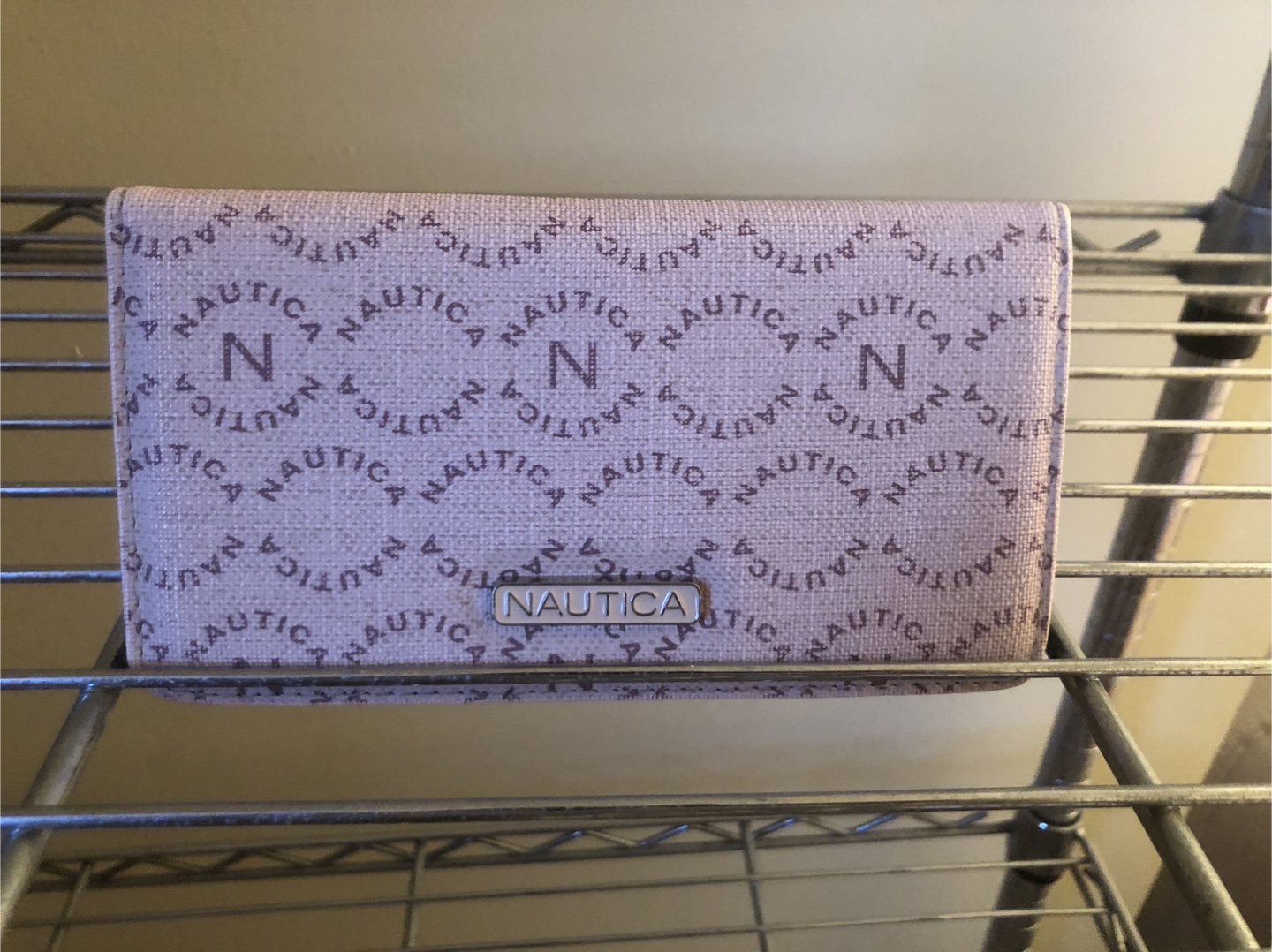 Nautica Monogram Trifold Wallet