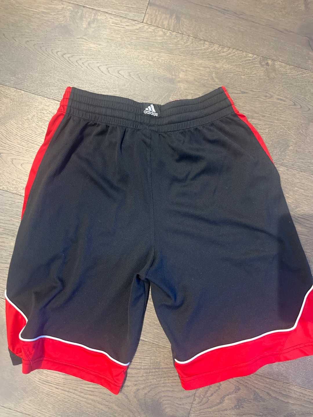 Adidas Basketball Shorts Black Red - photo 2