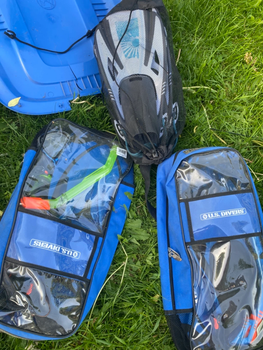 U.S. Divers Snorkel Set with Fins and Mask 15each - photo 2