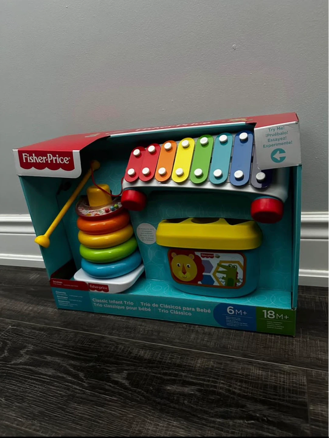 Infant Trio Stacking, Sort & Musical Play Gift - photo 3
