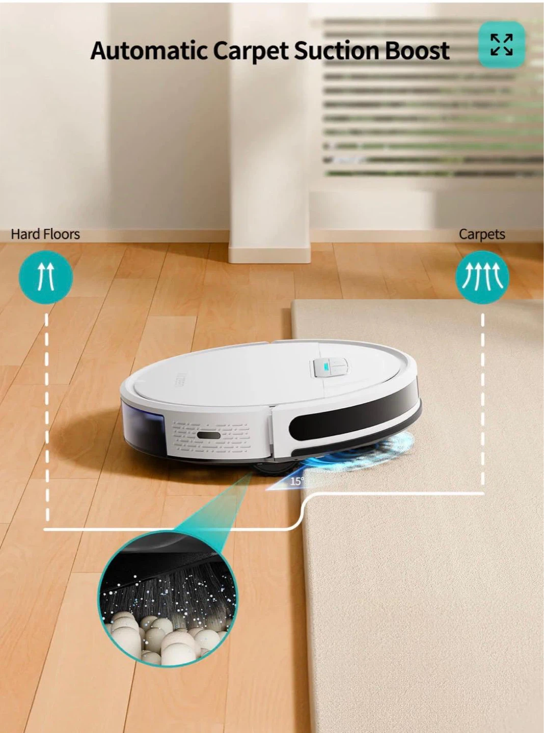 Brand new Honiture 3-in-1 Robot Vacuum and Mop - photo 5