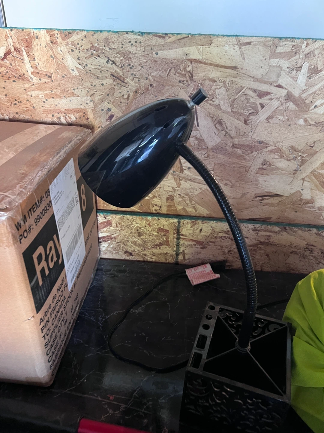 Black Desk Lamp with Organizer Base - photo 4