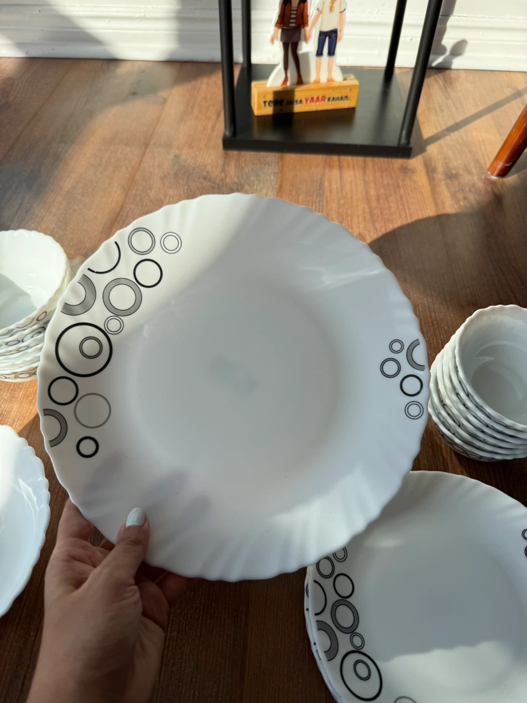 La Opala Dinnerware Set 24pc – Microwave & Dishwasher Safe - photo 4
