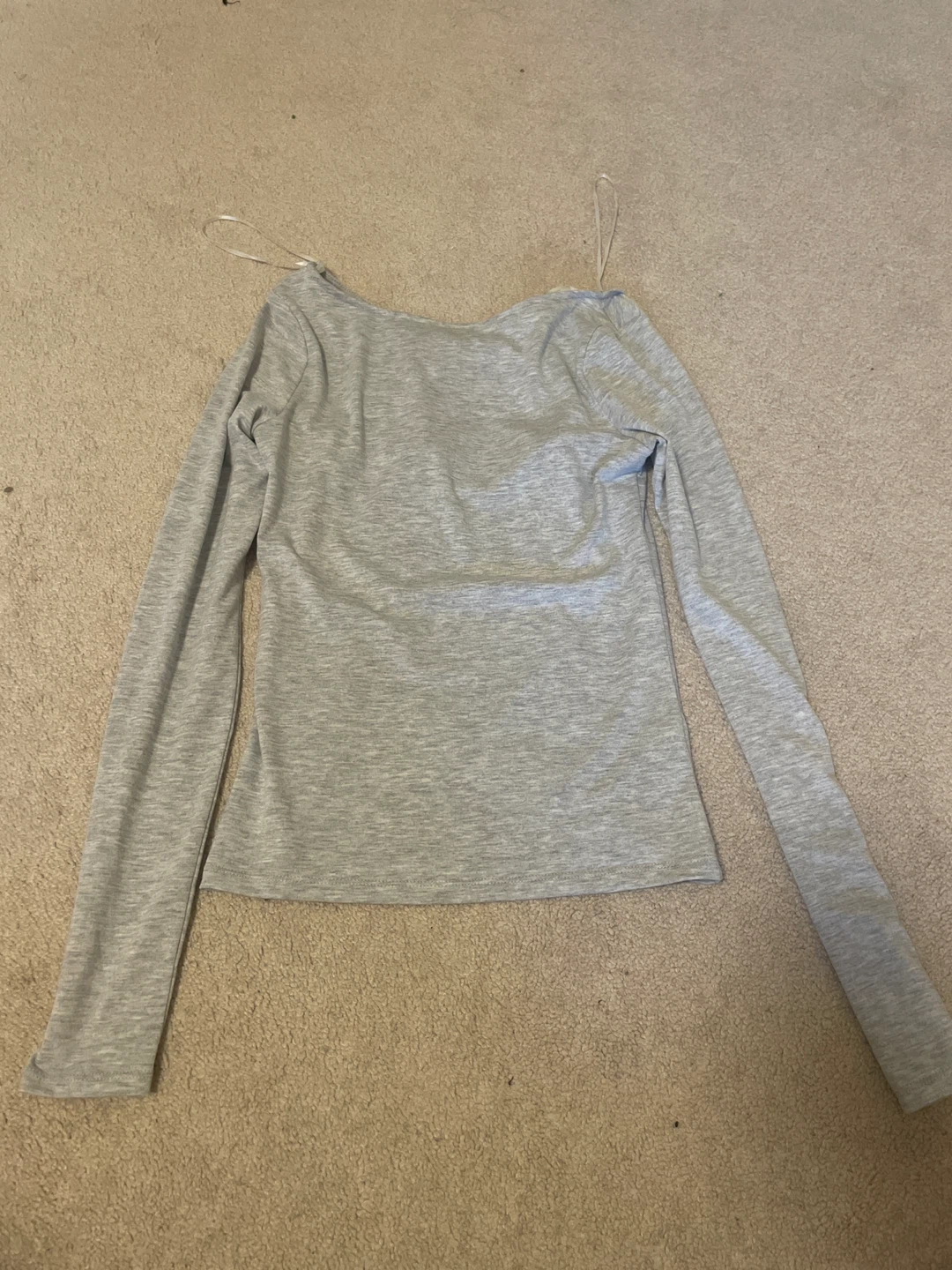 H&M Grey Long Sleeve Top