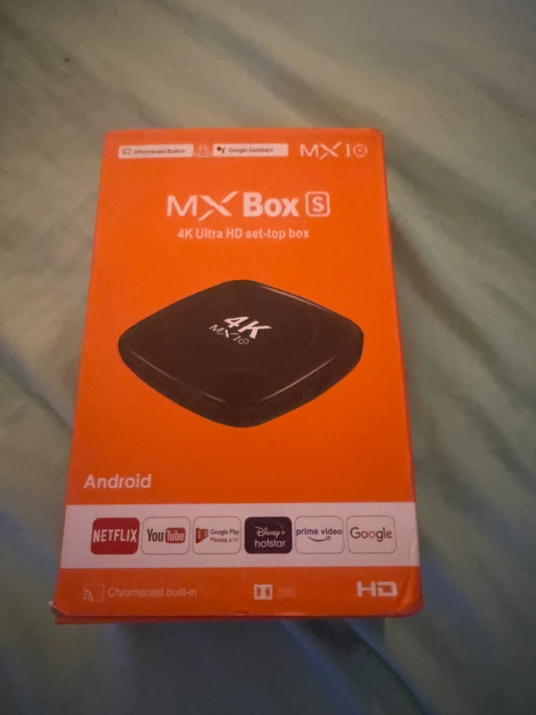 MX Box S 4K Ultra HD Android Set-Top Box