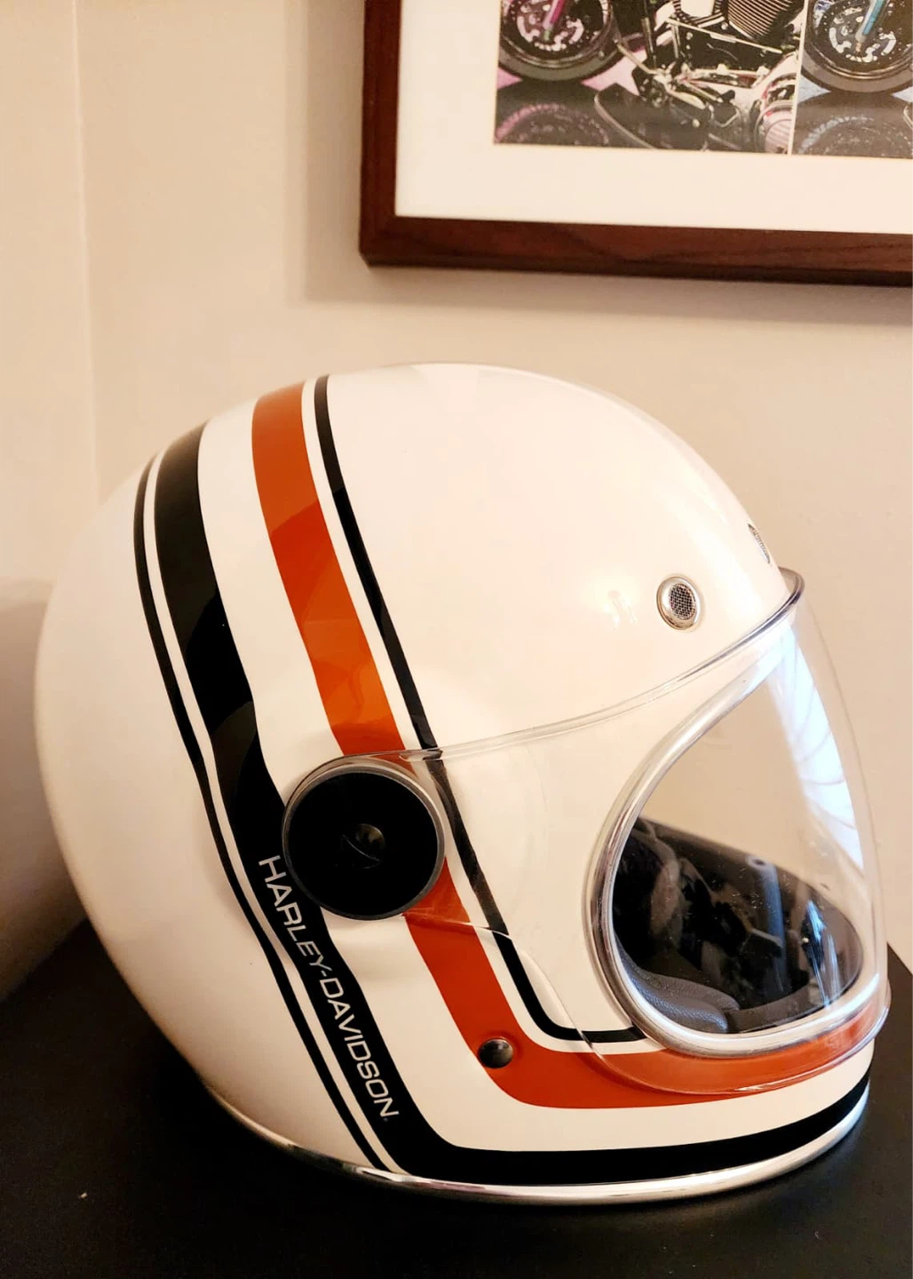 Harley-Davidson Vintage Stripe B06 Full-Face Helmet – size S - photo 3