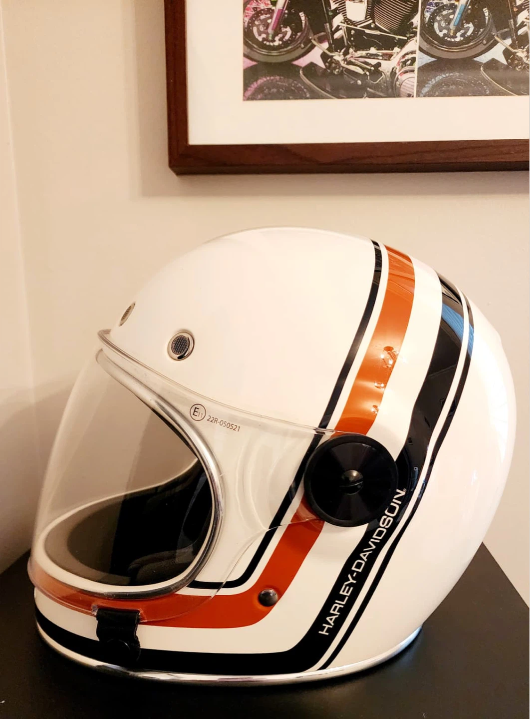 Harley-Davidson Vintage Stripe B06 Full-Face Helmet – size S - photo 5