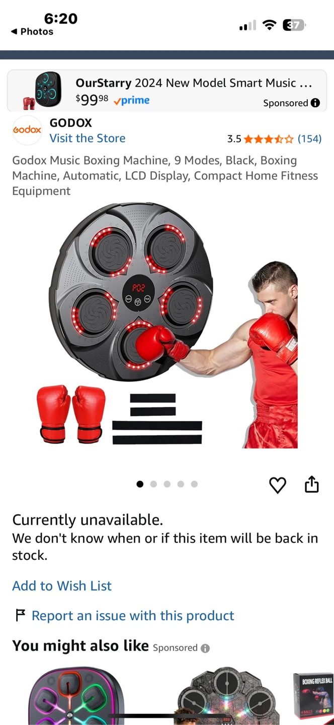 Musical Boxing Machine New - photo 5