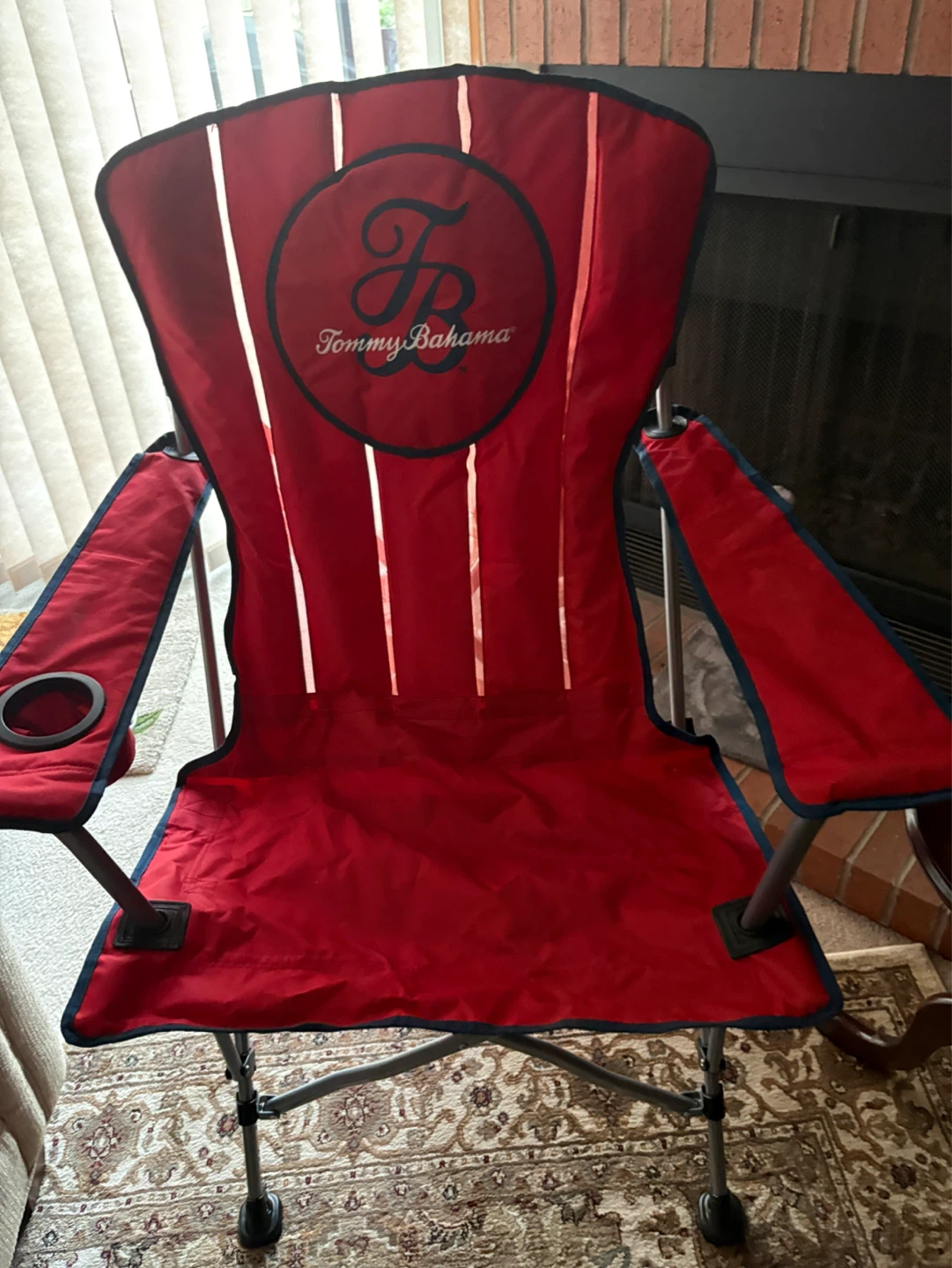 Tommy Bahama Camping Chair- larger than standard chair