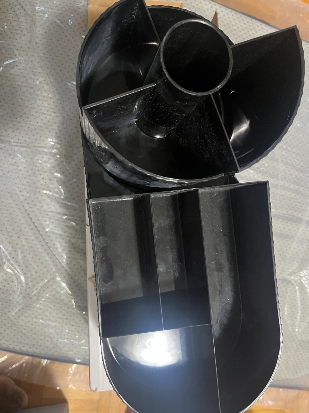 Black Desk Organizer Caddy