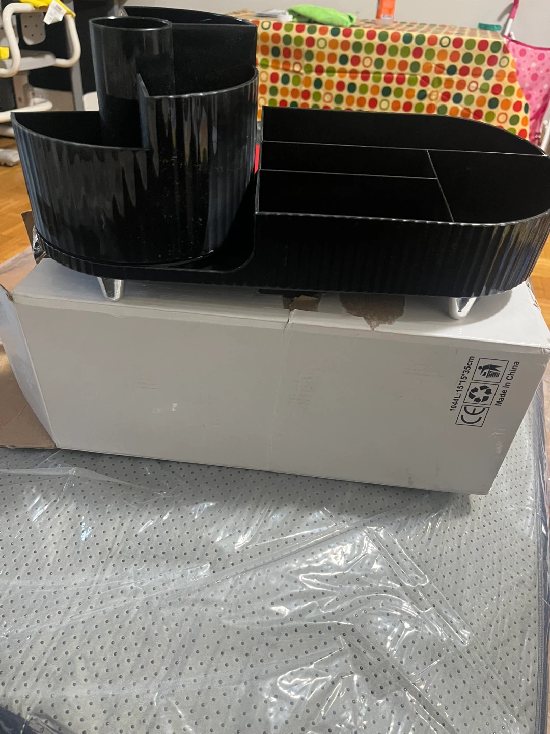 Black Desk Organizer Caddy - photo 2