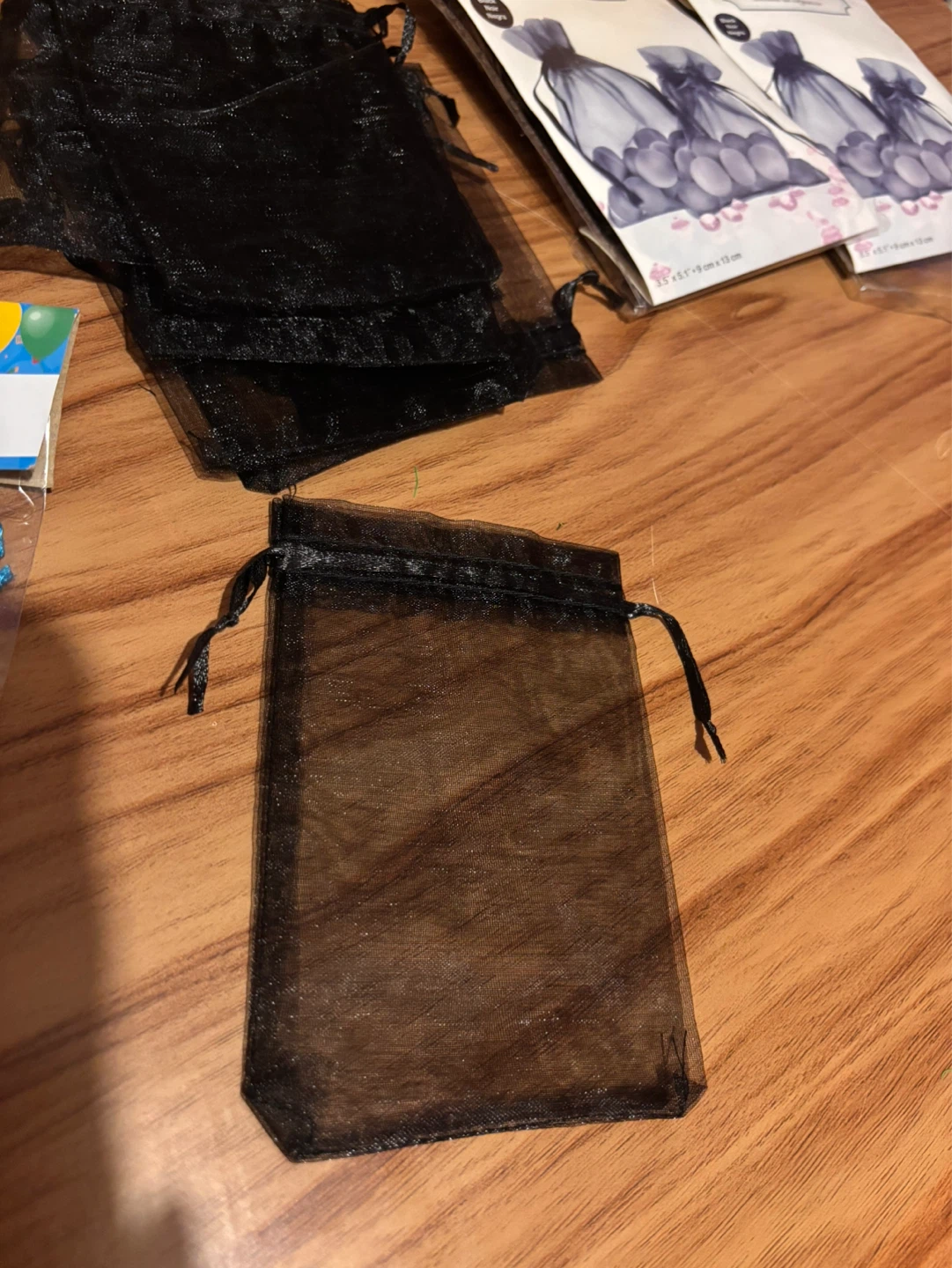 Brand New Organza Bags - Blue & Black - photo 4