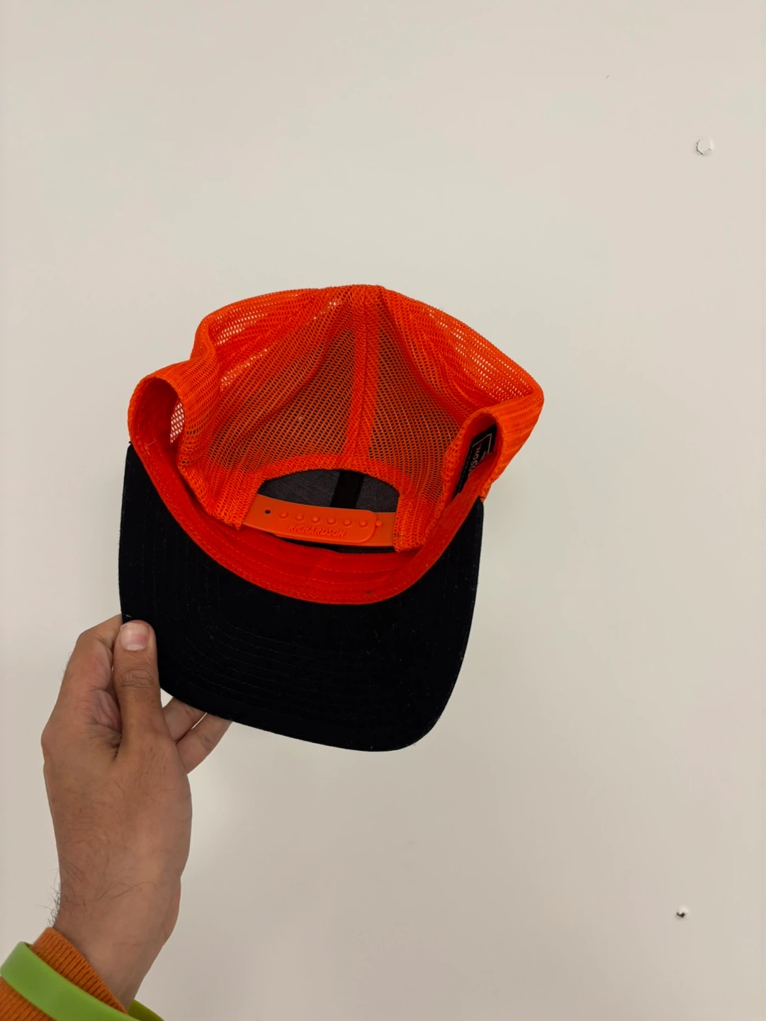 Richardson 112 Trucker Hat - Orange and Black - photo 3