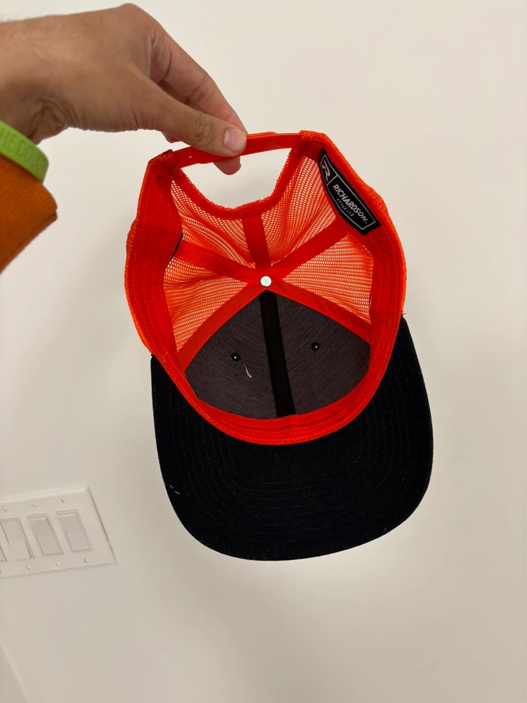 Richardson 112 Trucker Hat - Orange and Black - photo 4