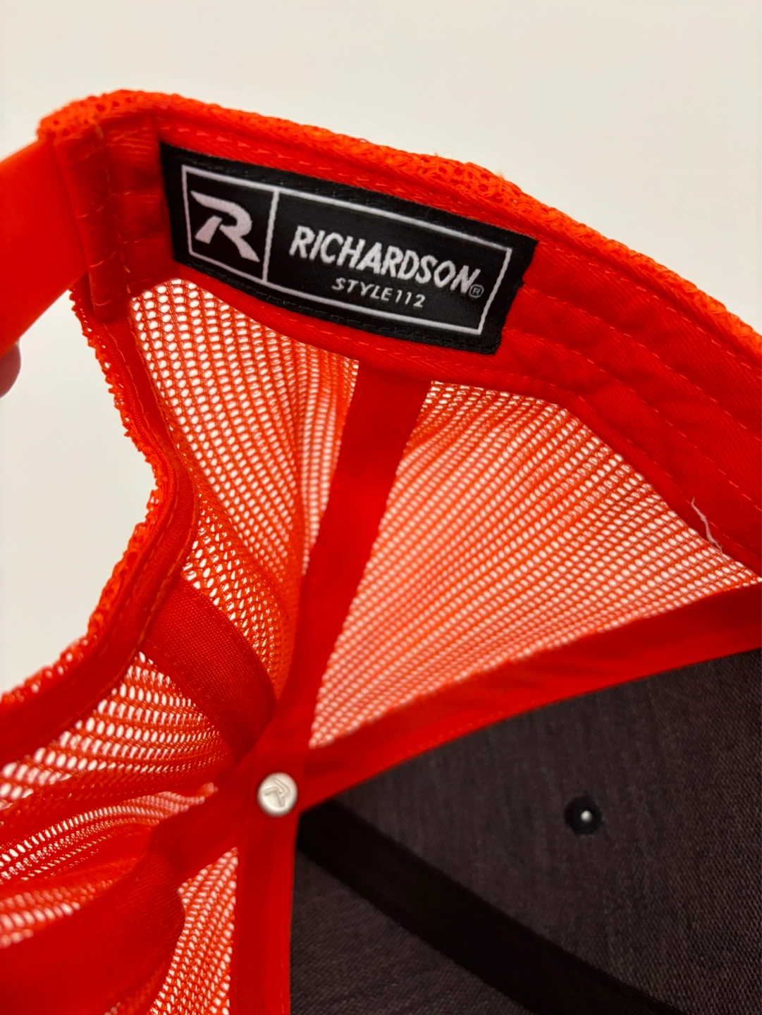 Richardson 112 Trucker Hat - Orange and Black - photo 5