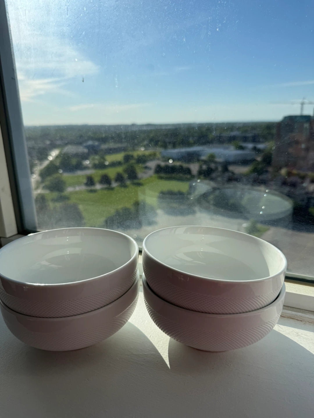 À La Carte Kitchen Stuff Plus White Bowls Set of 4
