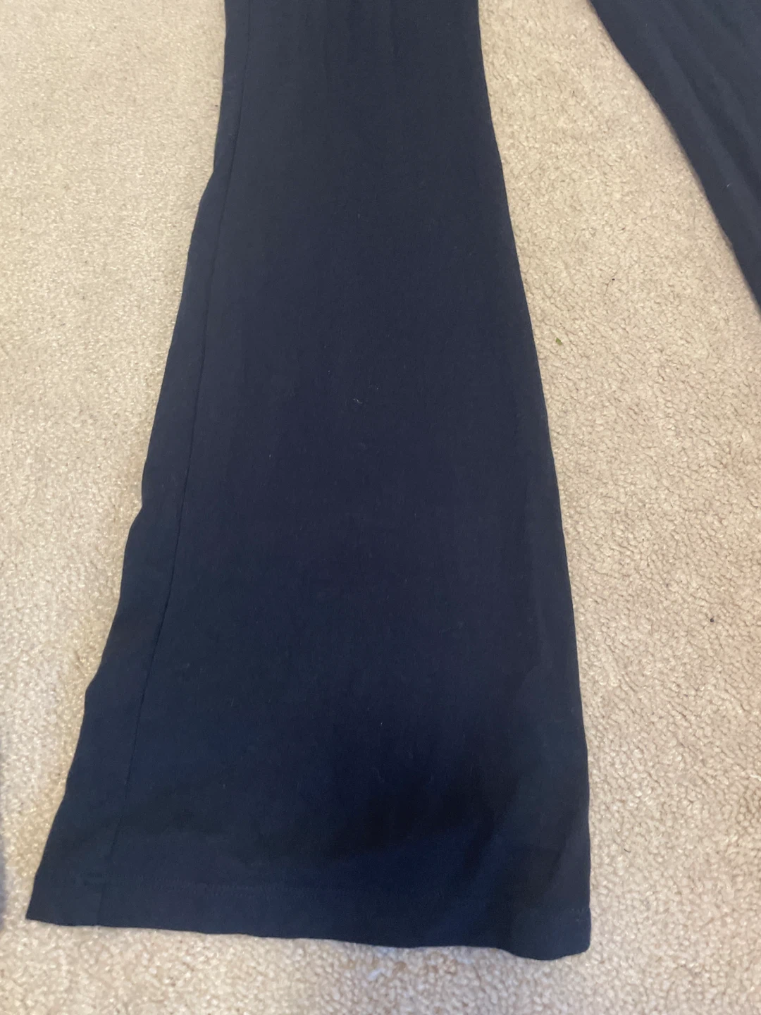 Garage Navy Blue Foldover Waist Pants - photo 2