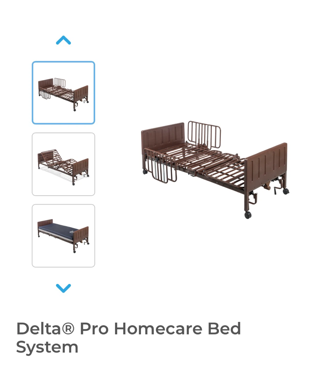 Drive Medical Delta Pro Full Electric Homecare Bed System - photo 2