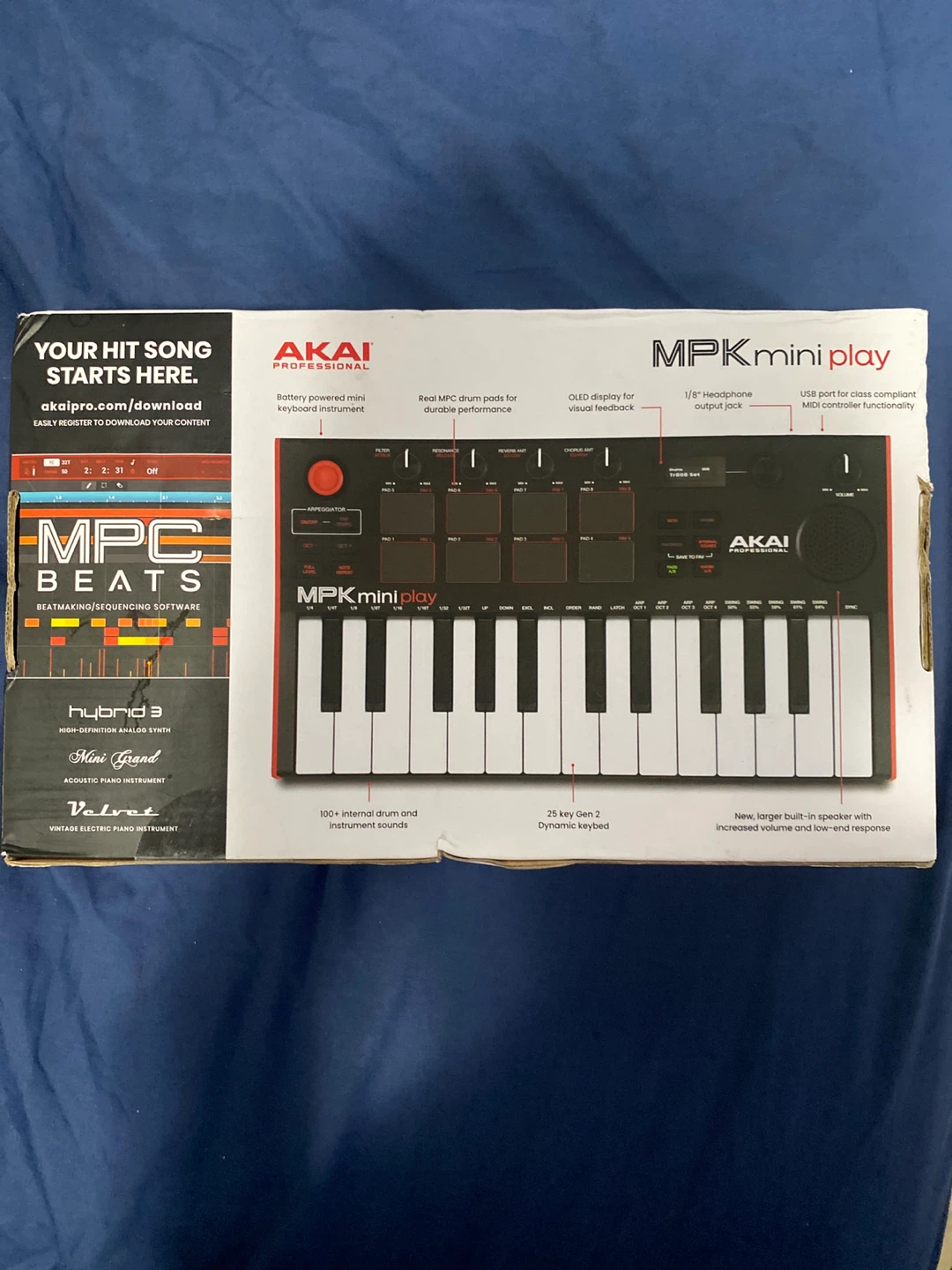 Akai Professional MPK mini Play MIDI Controller - photo 2