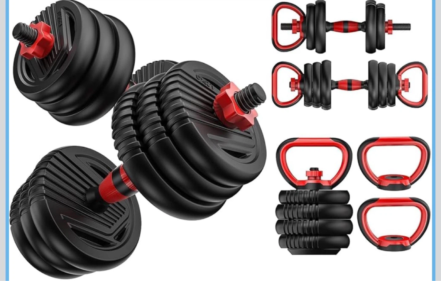 Adjustable Bench + Dumbbells Home Gym Bundle - photo 2