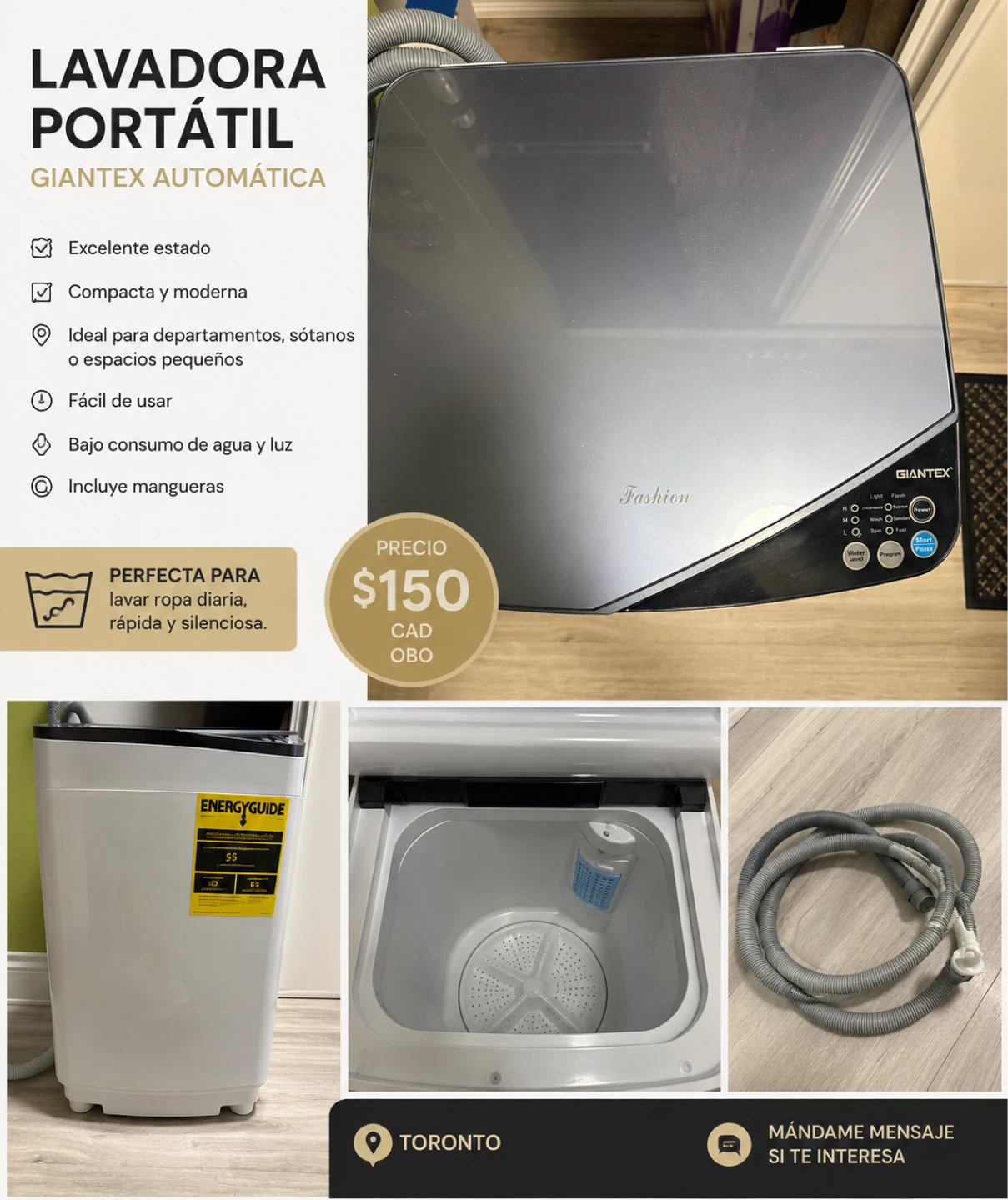 Giantex Portable Automatic Washer