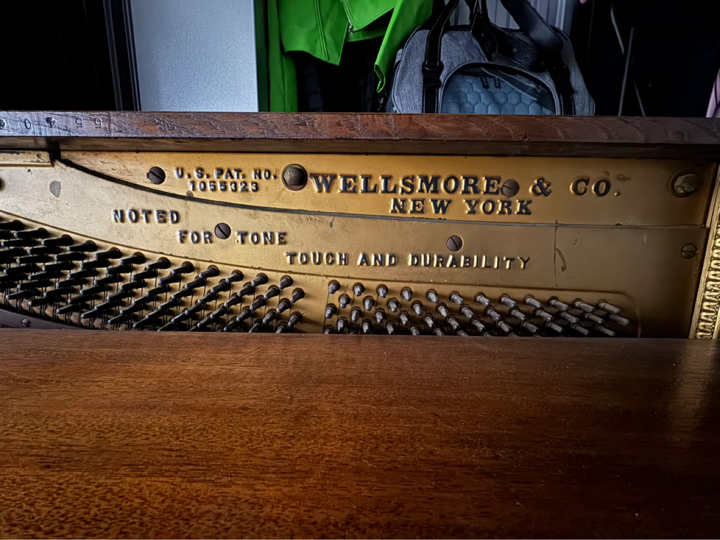 Wellsmore & Co. Upright Piano