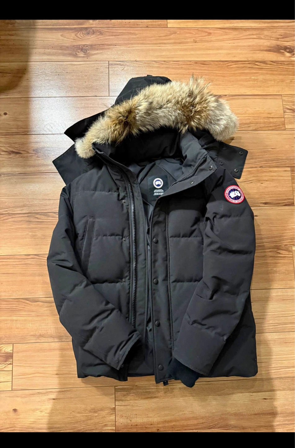 Canada Goose Macmillan Parka - Black - Size XS