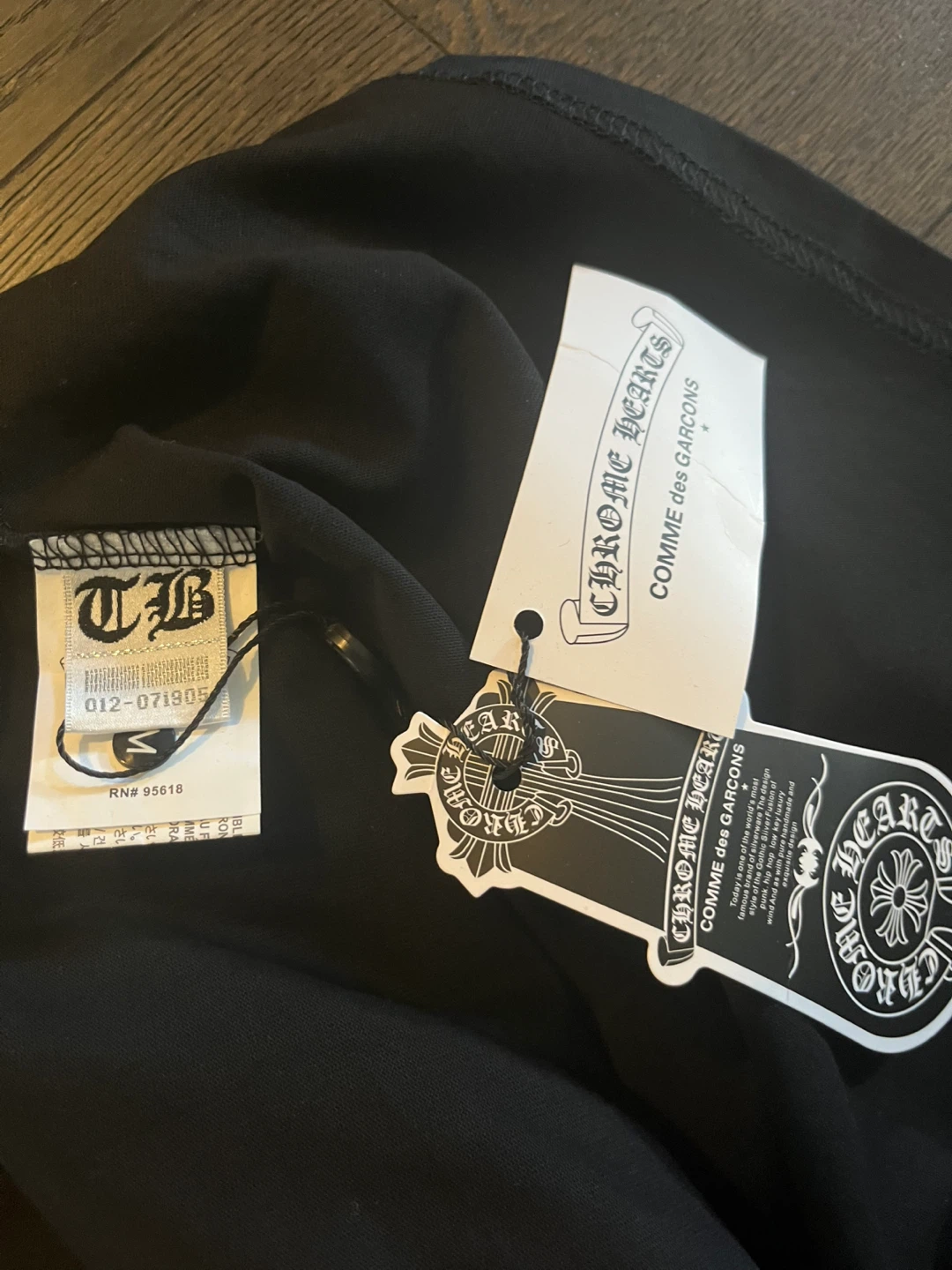 Chrome Hearts x Comme des Garçons Las Vegas Long Sleeve Shirt - photo 4