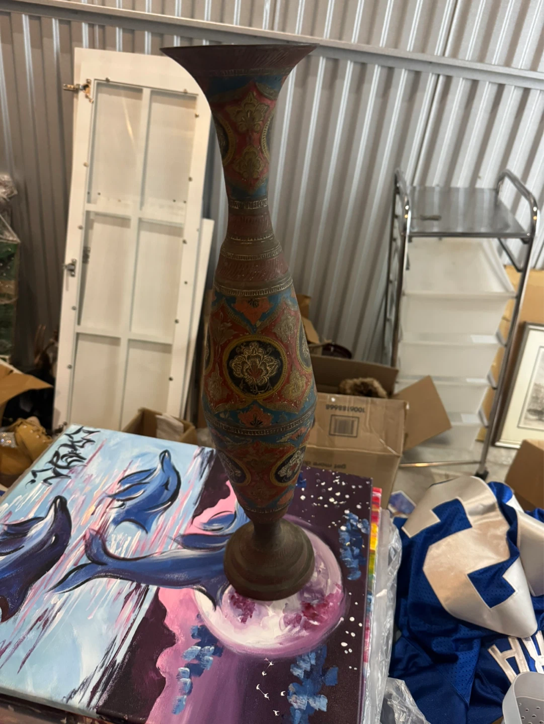 Decorative Brass Vase - photo 2