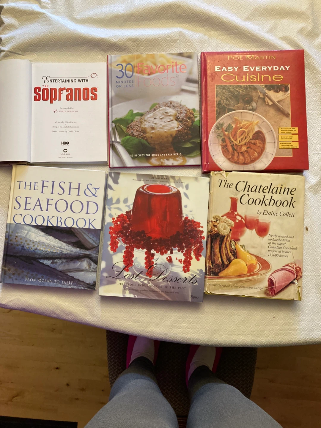 Rare vintage cookbooks (6)