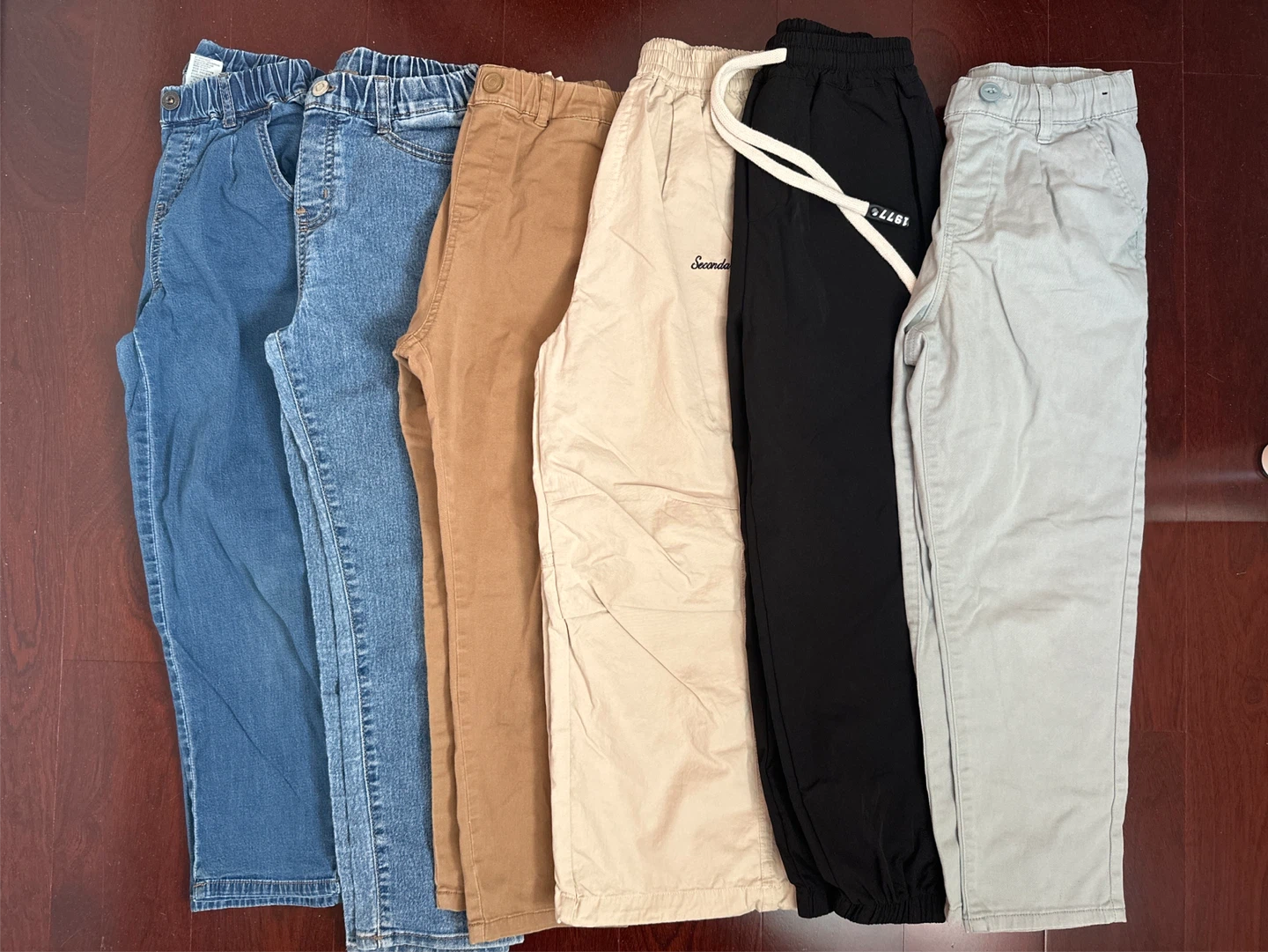 140 size (m) Pants Bundle - Jeans, Chinos & Joggers