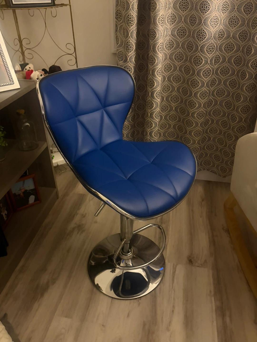 Blue Bar Stool - photo 2