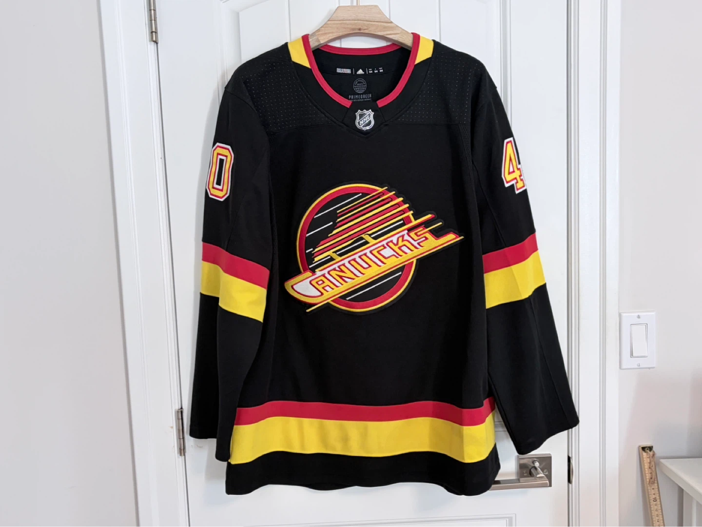 Adidas Vancouver Canucks Pettersson Black Skate 1.0 Jersey 54